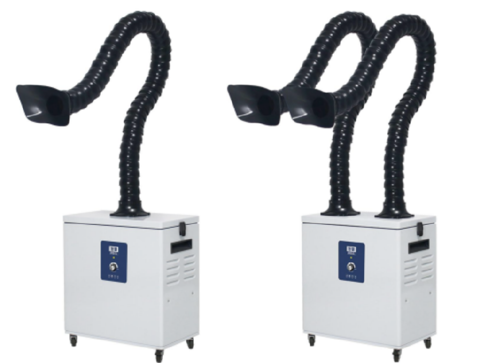 suntion smoke co2 fractional laser treatment Carbon Steel Smoke Purifier air cleaning system for Laser machine